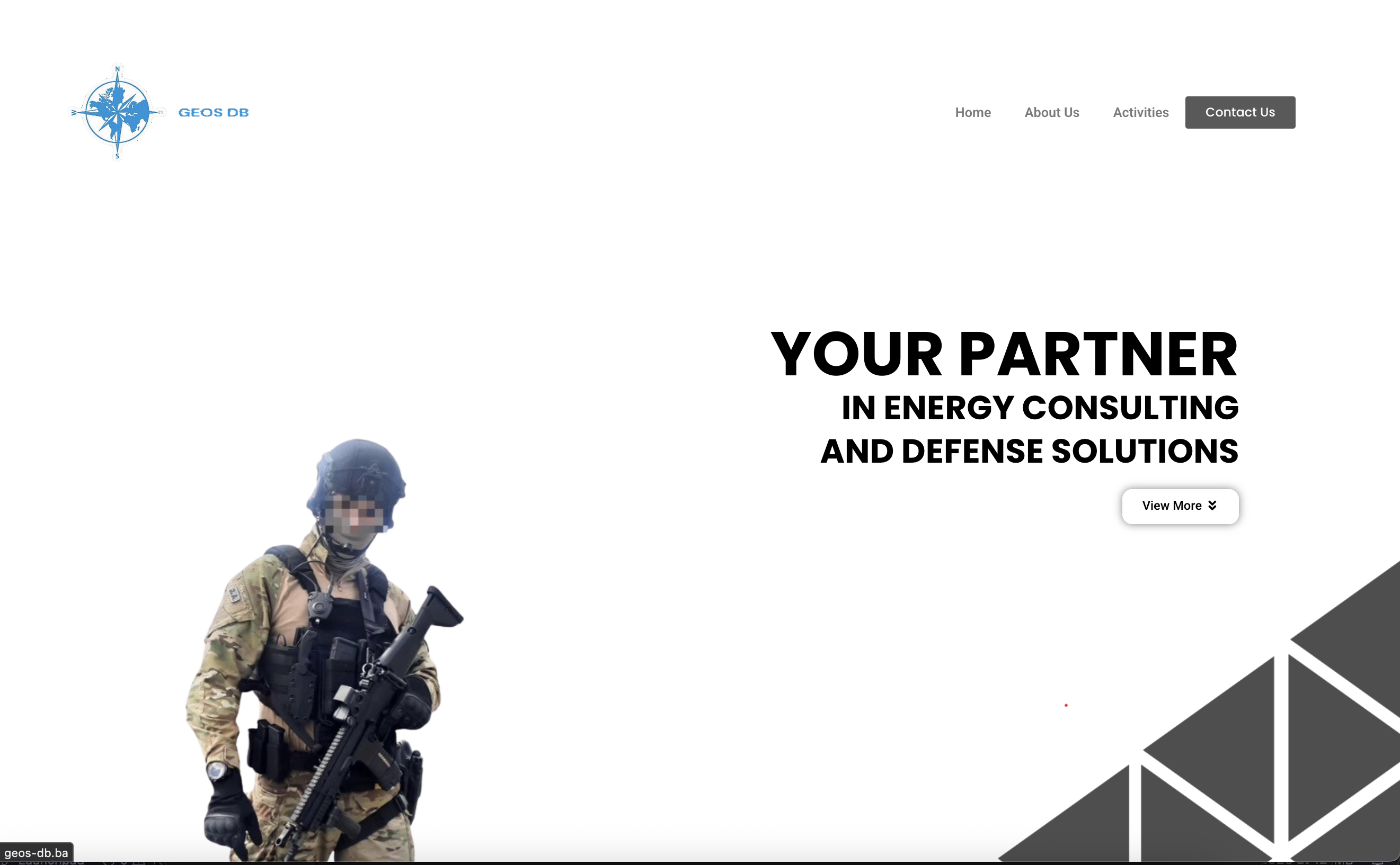 GEOS d.o.o Website
